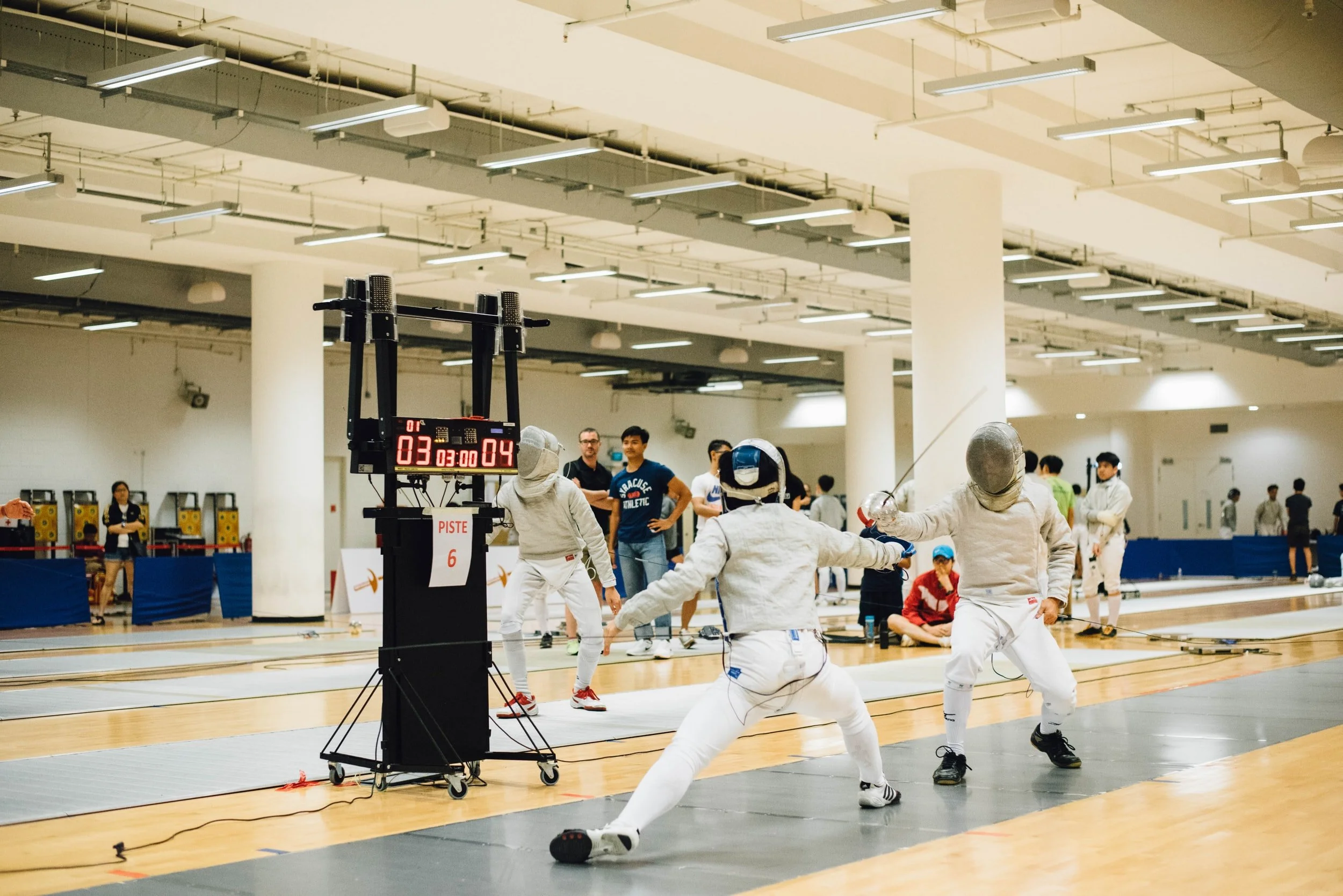 Men's college fencing